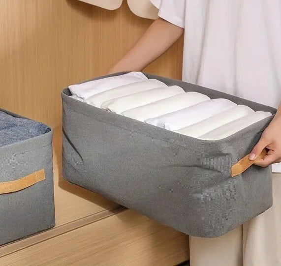 Foldable Space Saving Storage Basket
