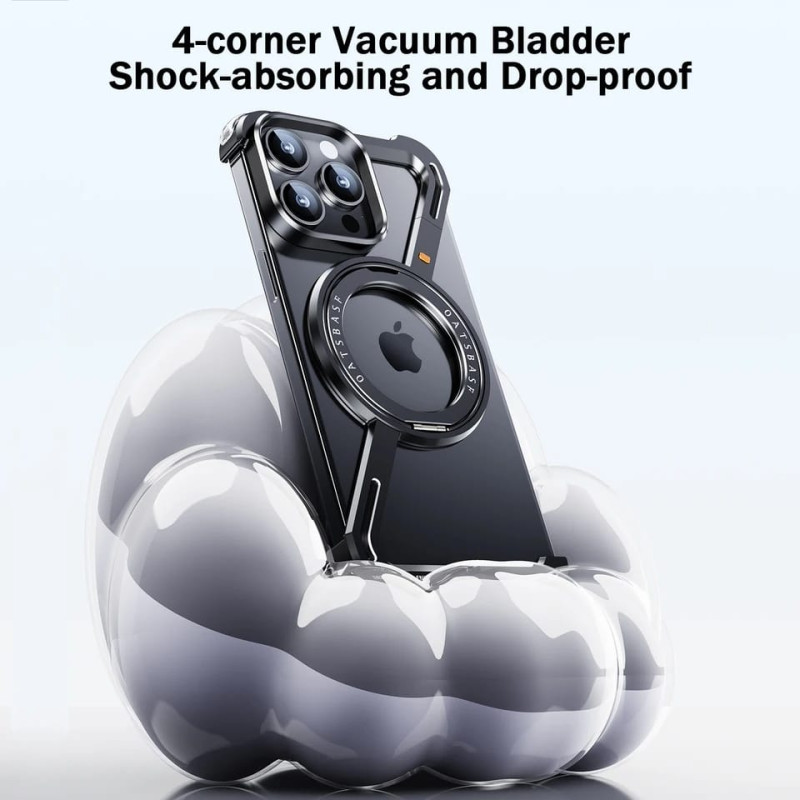 iphone Z Shape Aluminum Alloy 360° Rotation Metal Holder Cover