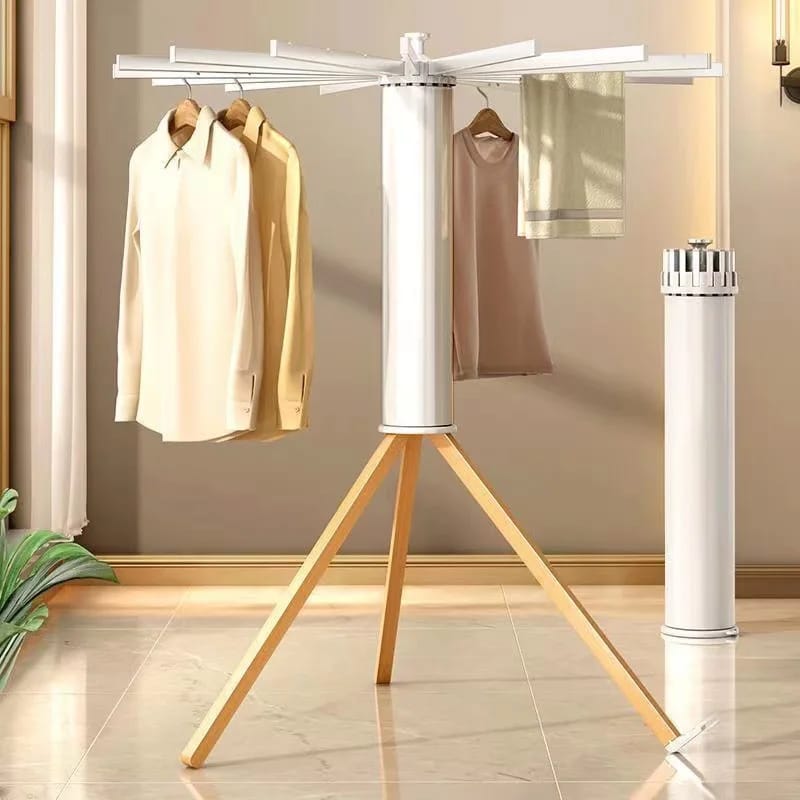Foldable cloth drying rack