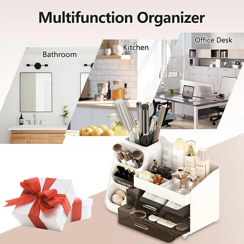 Multi-Purpose Storage Organizer With Drawers