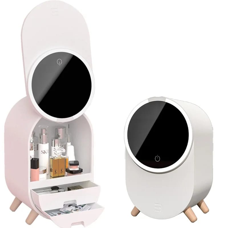 Brilliance LED Vanity Organizer with Mirror