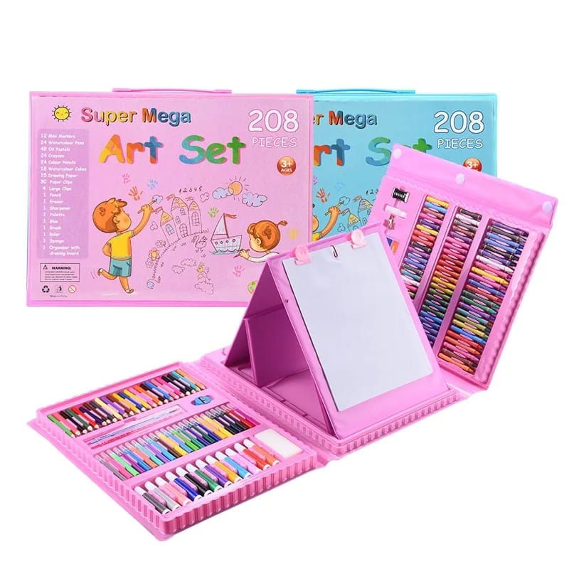208 pcs Children Painting set