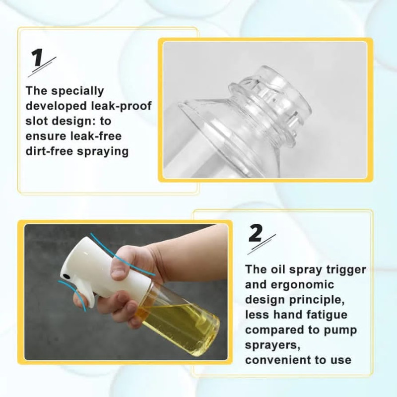5-Piece Spice Set & Spray Oil Bottle