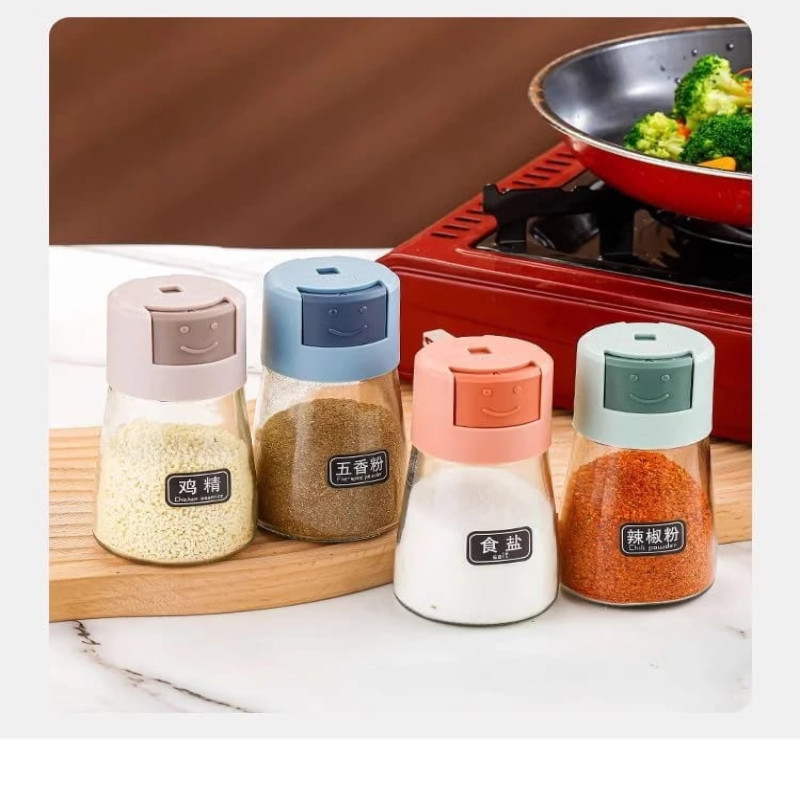 5-Piece Spice Set & Spray Oil Bottle
