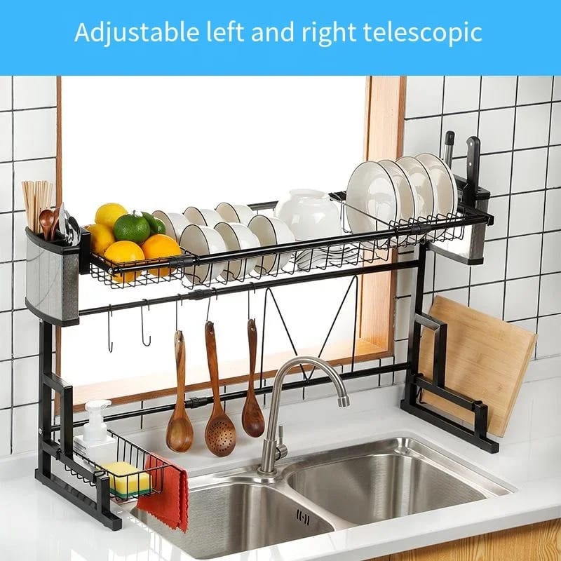metal kitchen sink rack large size 85c.m