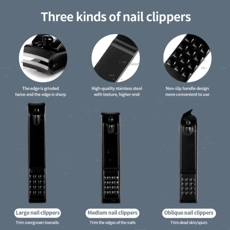 16pcs Nail Cutter Set