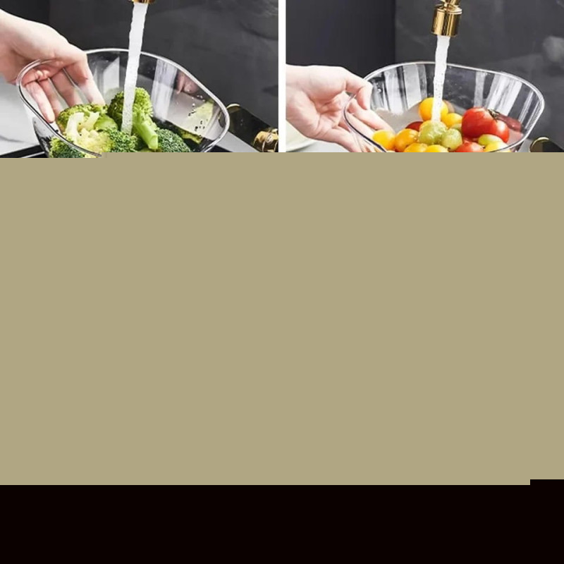 Clear Multi-functional Drain Basket