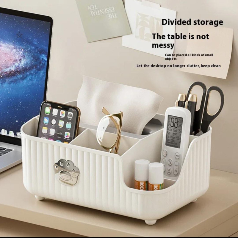 Multifunctional Tissue Box with Storage