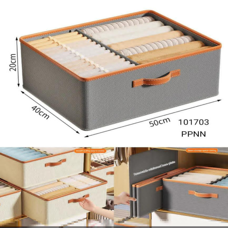 FlexiSort Organizer with Large Capacity & Adjustable Compartment