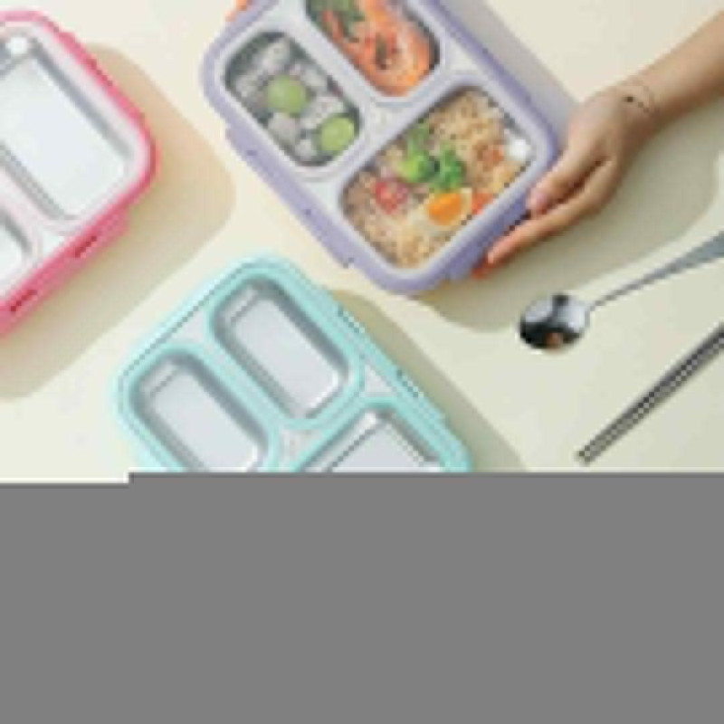3-compartment lunch box
