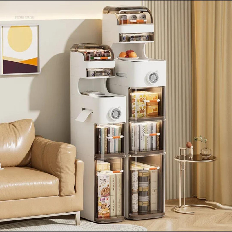 Tall & Narrow Multipurpose Cabinet Trolley