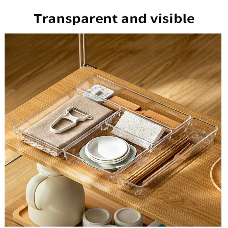 Transparent Drawer Organizer