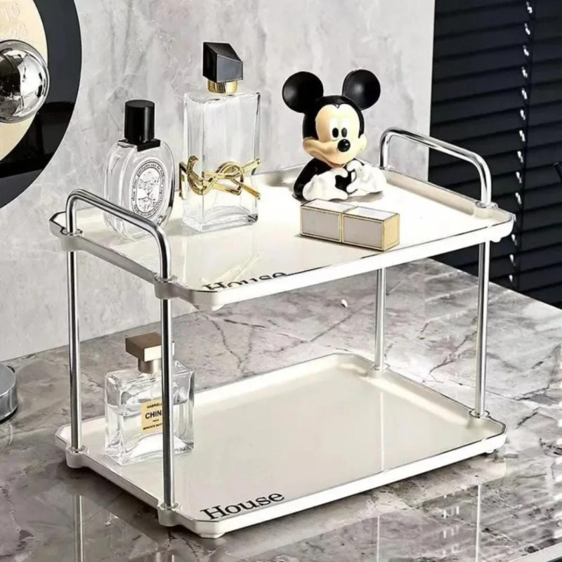 Double layer storage rack