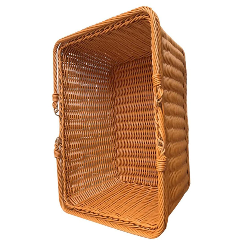 Vintage Style Braided Fruit & Bread Storage Basket