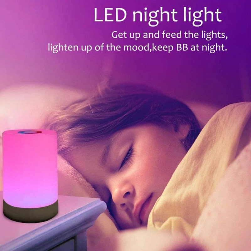 Multicolor Touch Lamp