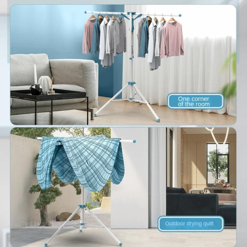 Folding Cloth Hanger & Drying Rack