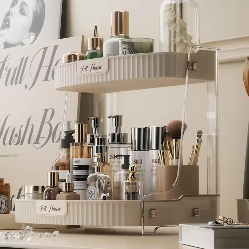 luxury 2 layer storage rack