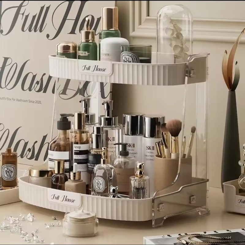 luxury 2 layer storage rack