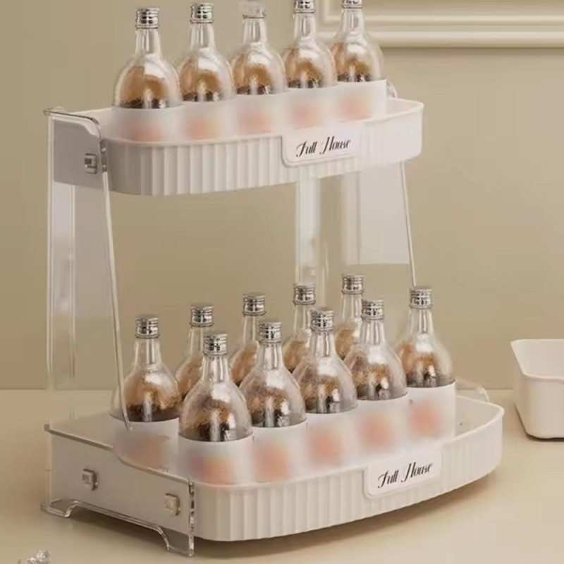 luxury 2 layer storage rack