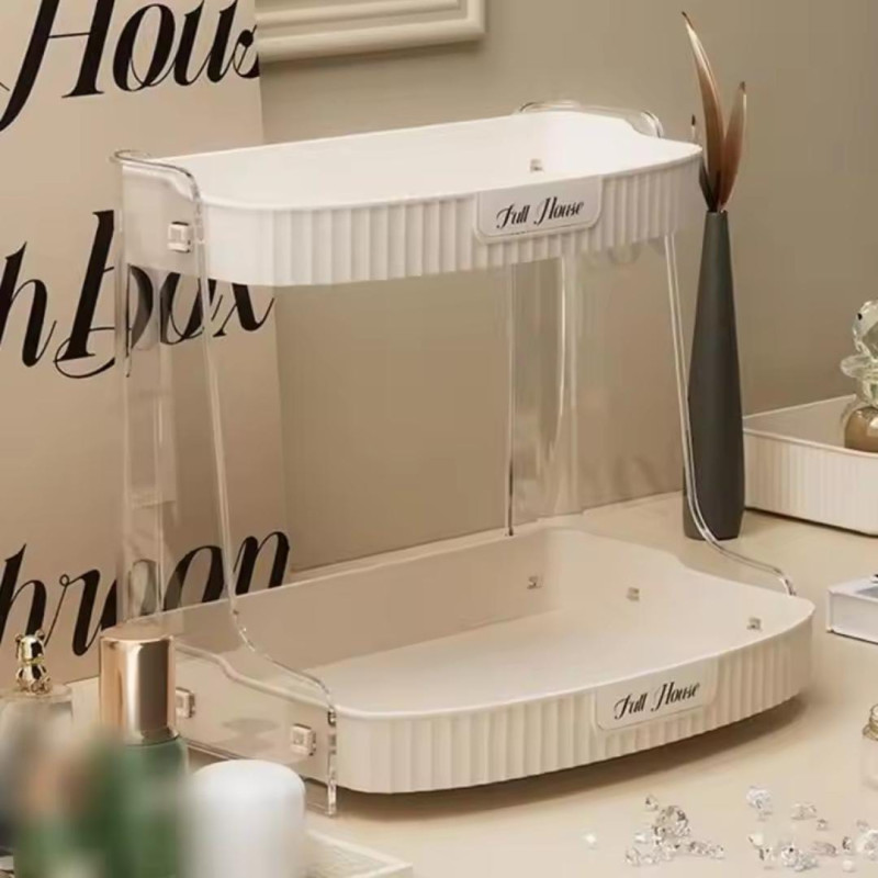 luxury 2 layer storage rack