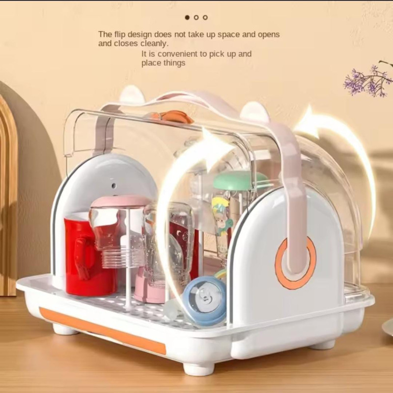 Feeding bottle drying rack