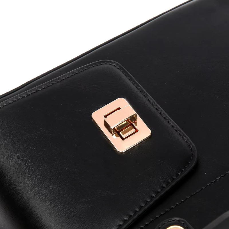 Leather Crossbody Bag   with Cup Holder / Tumbler Compartment