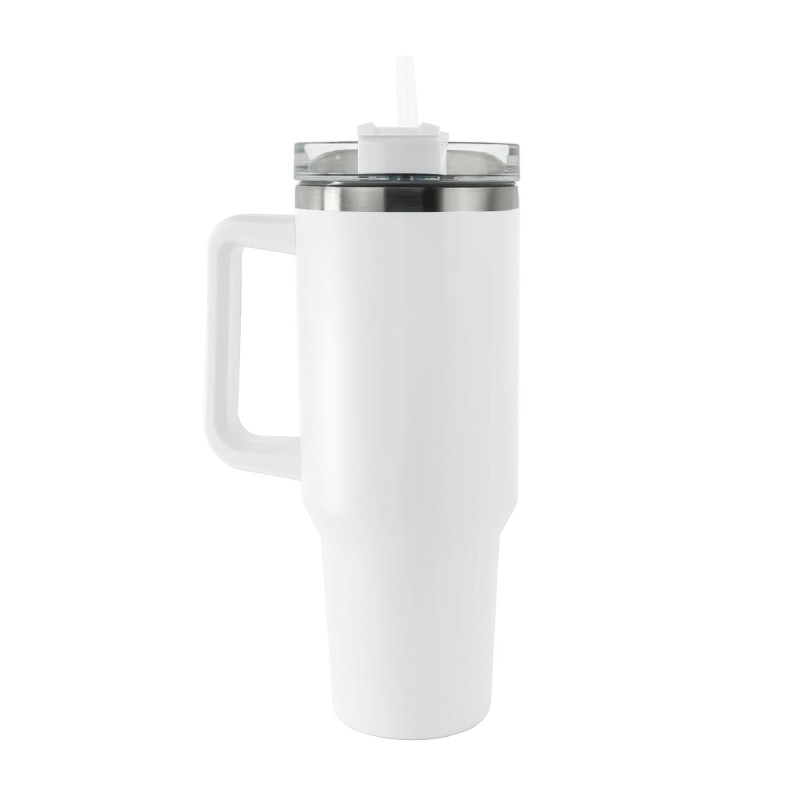 1200ml Tumbler with Handle Straw