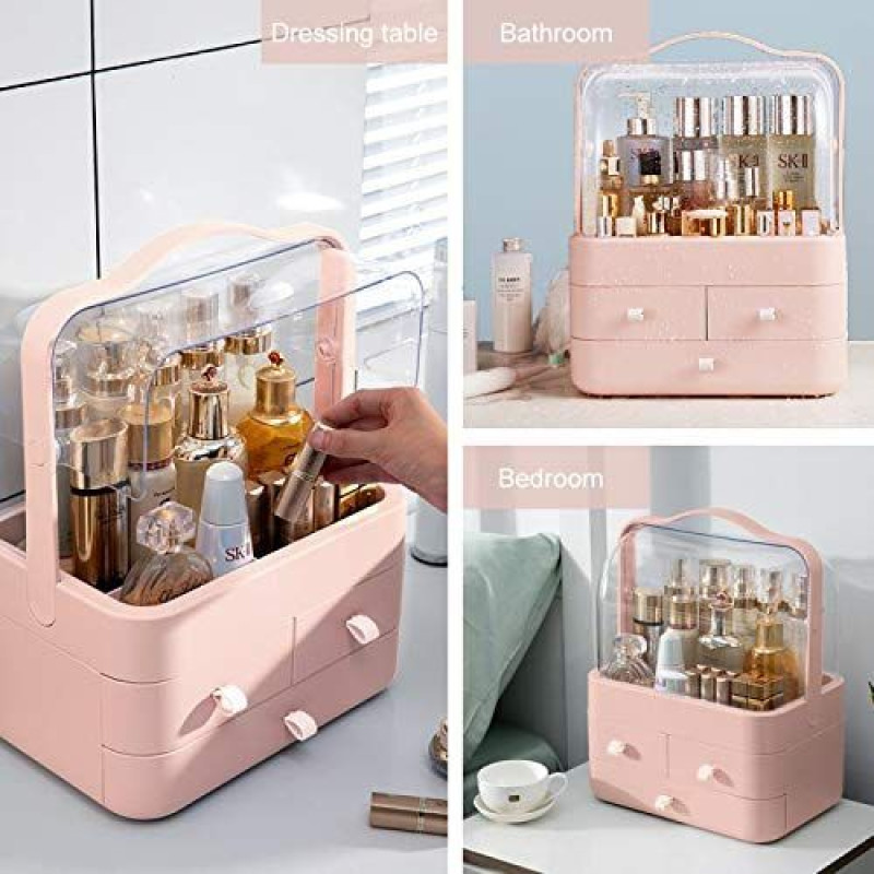 Cosmetic Organizer With Drawer