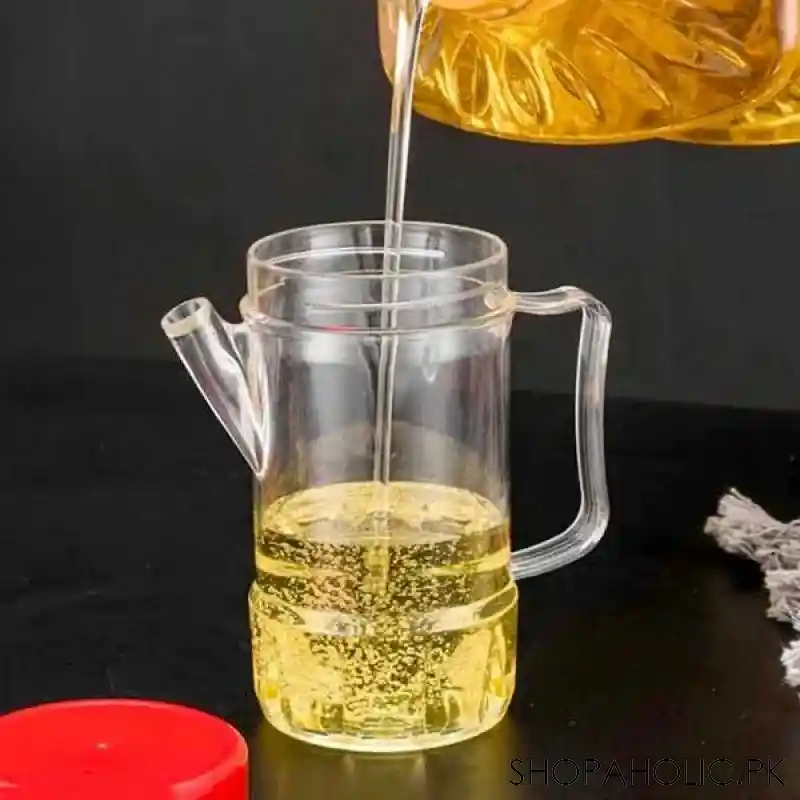 Acrylic Transparent Oil Trickle Jug - 300ml