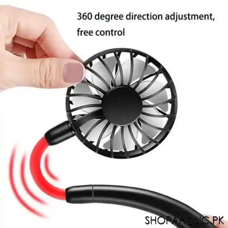 Amazing Rechargeable Portable Hanging Neck Sports Fan