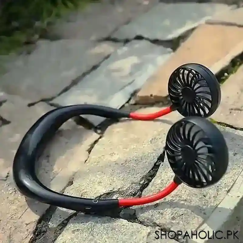 Amazing Rechargeable Portable Hanging Neck Sports Fan