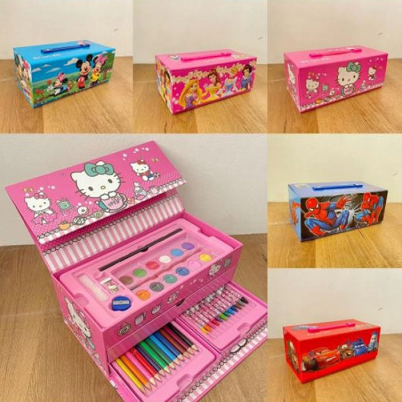 Art set with Drawers (54 Pieces)