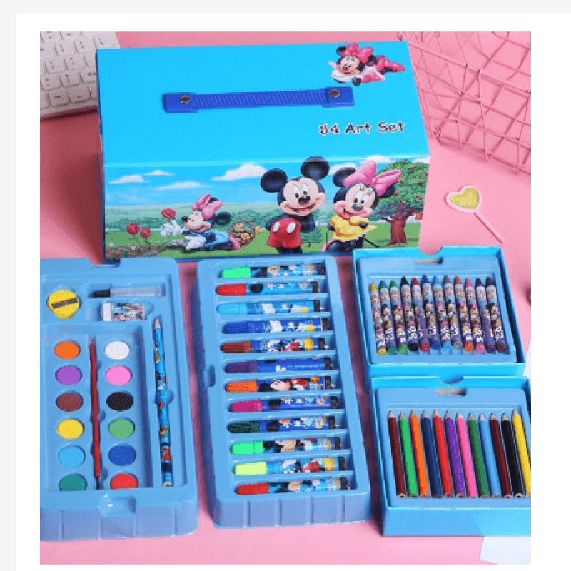 Art set with Drawers (54 Pieces)