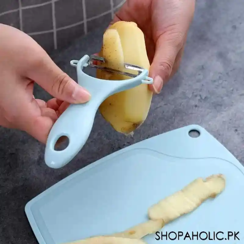 Baby 3 in 1 Cutting Board, Knife & Peeler Set