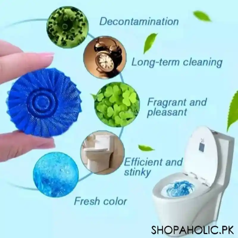 Blue Toilet Flush Cleaner