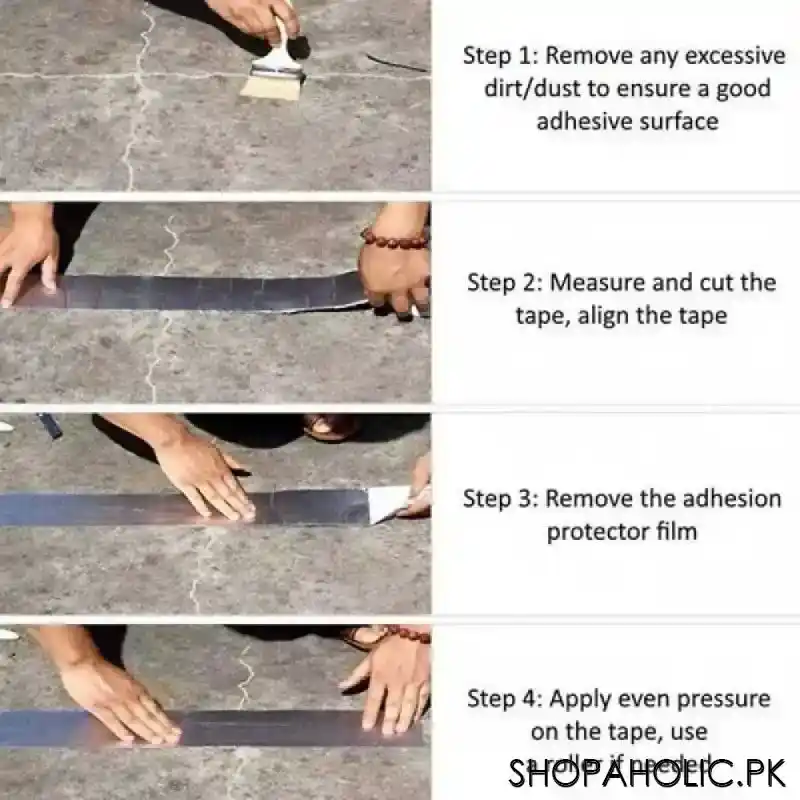 Butyl Aluminum Waterproof Opal Tape