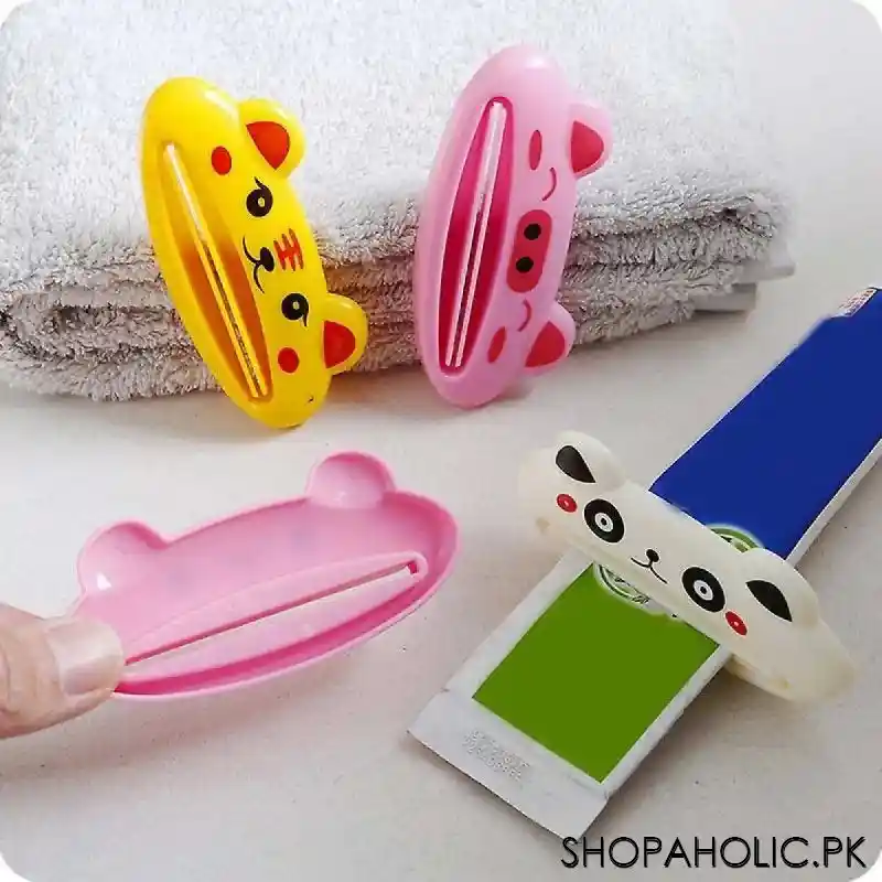 Cartoon Face Toothpaste Squeezer