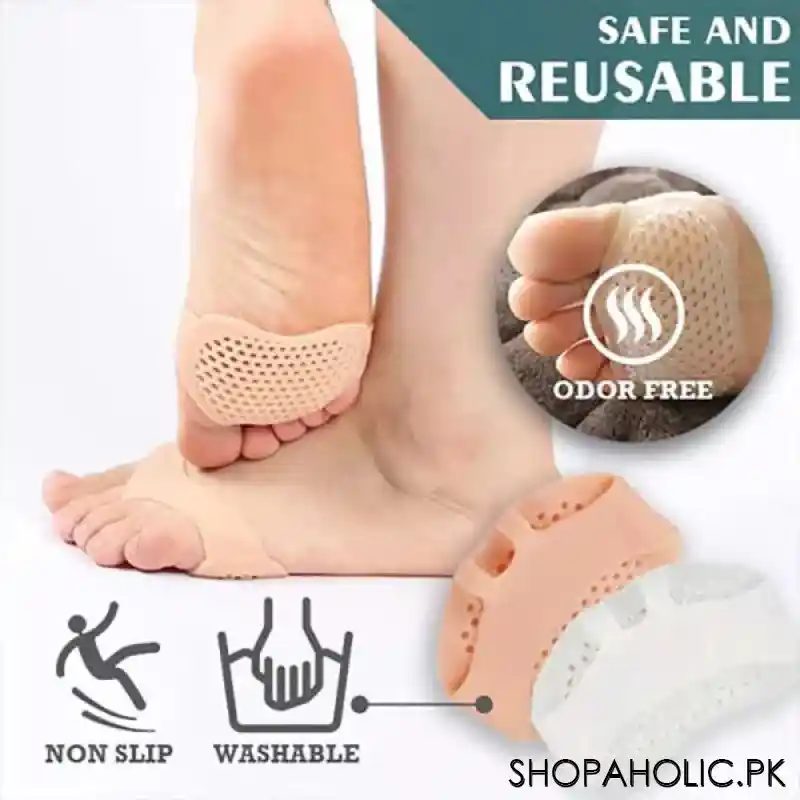 Comfortable Silicone Toe Finger Pads (Pair)