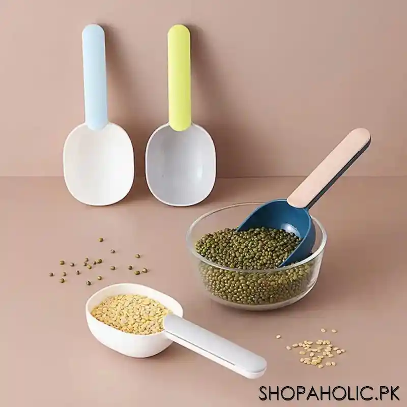 Cup Spoon with Sealing Clip