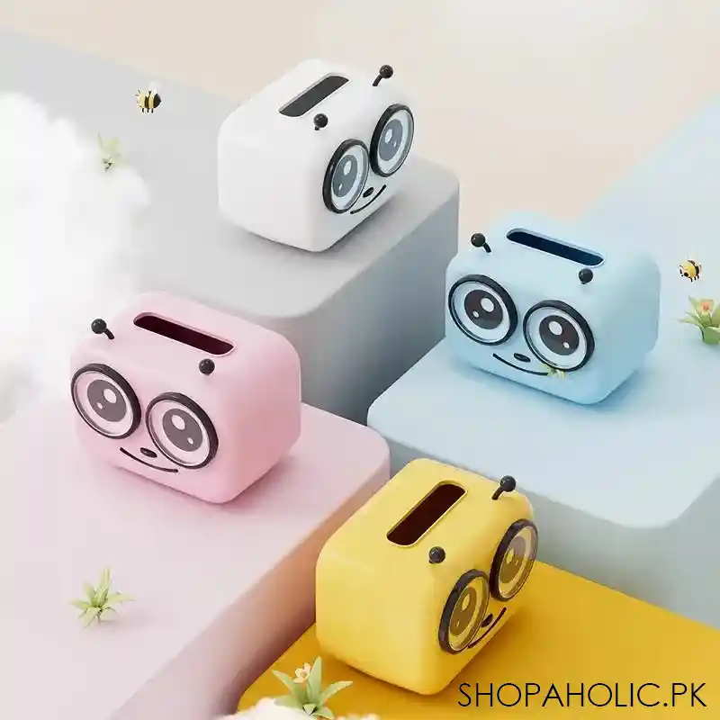 Cute Bee Tissue Box for Living Room