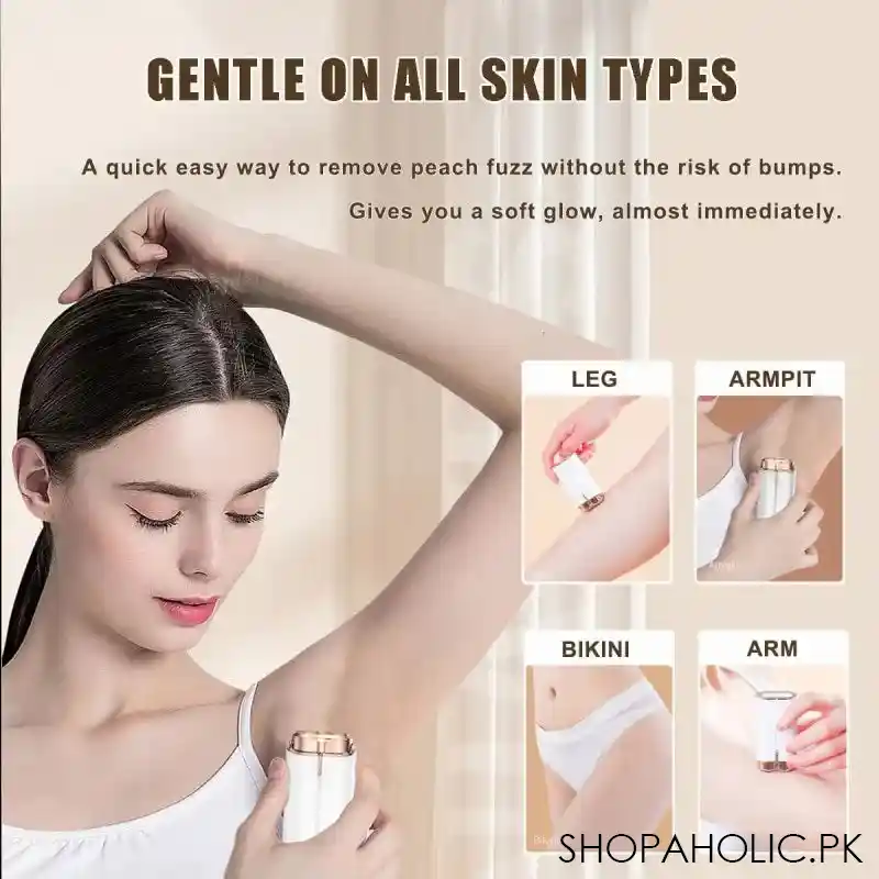 Double Blade Mini Hair Remover For Women