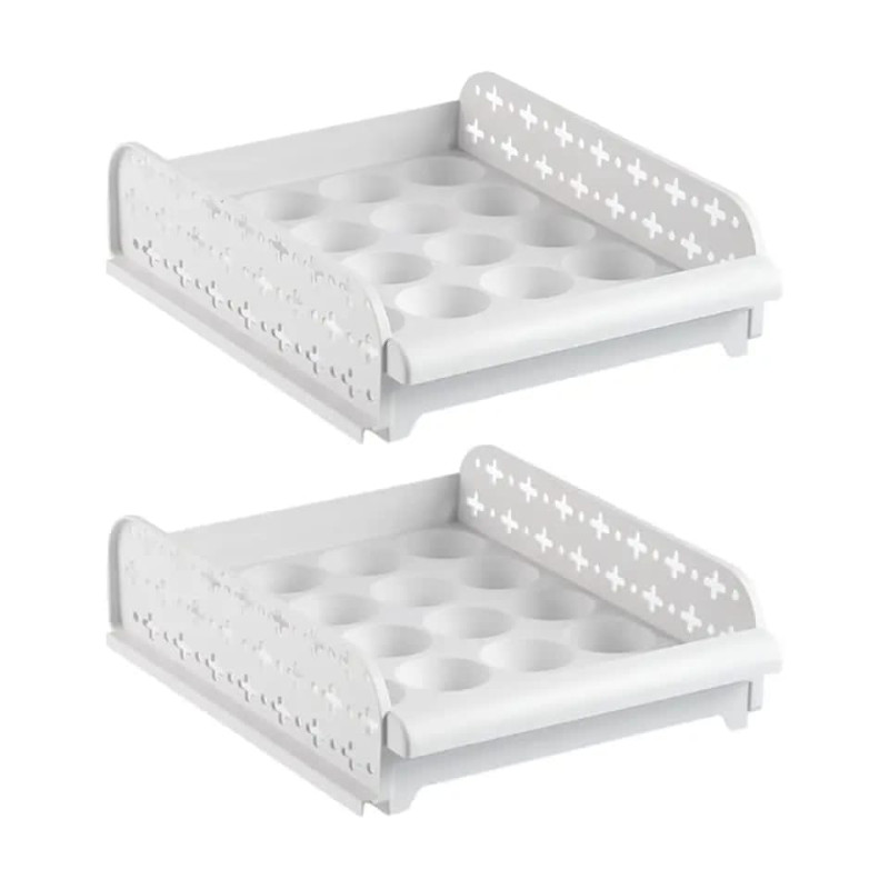 Drawer Type 40 Grids Egg Storage Box