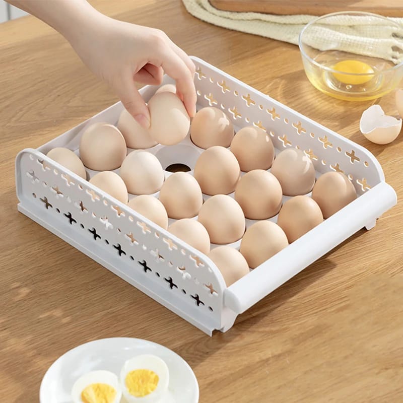 Drawer Type 40 Grids Egg Storage Box