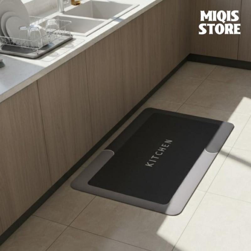 Anti Slip Water Absorbent Runner With Mat (Large Design 6)
