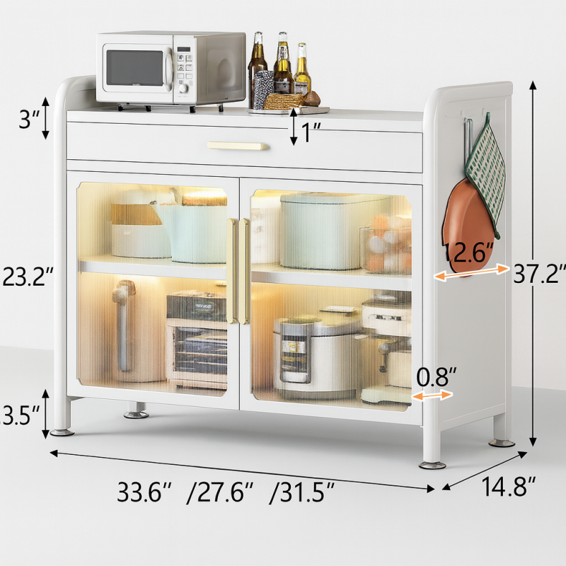 Binca Luxe Countertop Cabinet