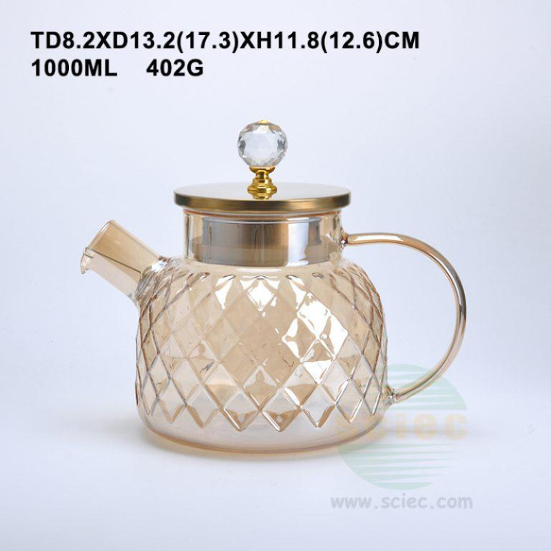 Borosilicate Glass Kettle - Heat Resistant and Non-Toxic