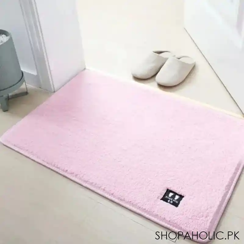 Fluffy Bathroom Mat