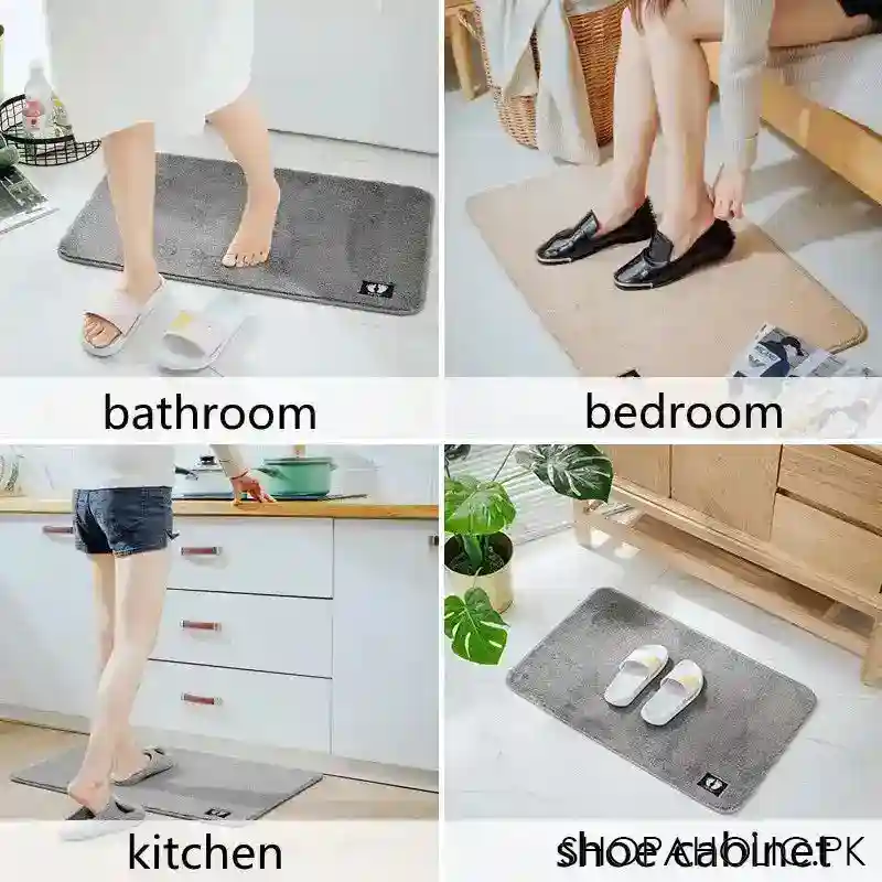 Fluffy Bathroom Mat