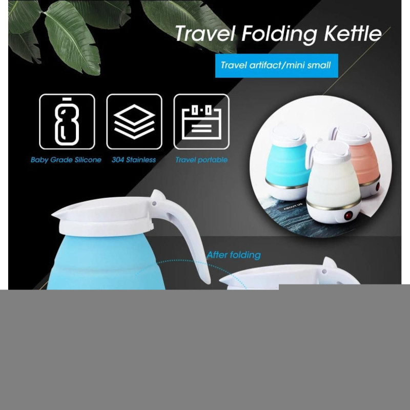 Foldable Kettle Silicone Electric Kettle