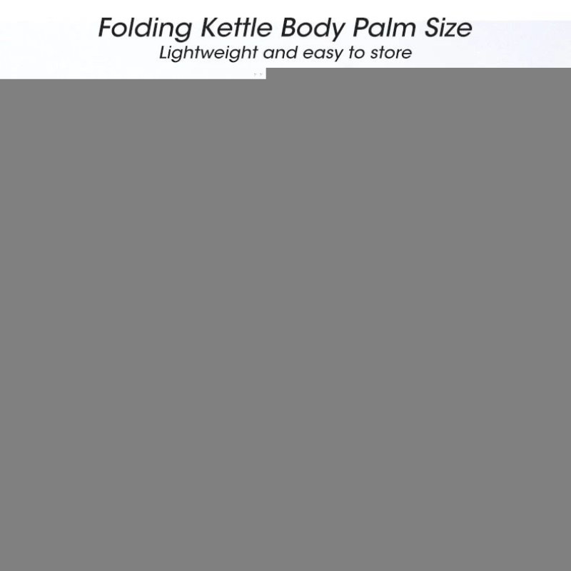 Foldable Kettle Silicone Electric Kettle